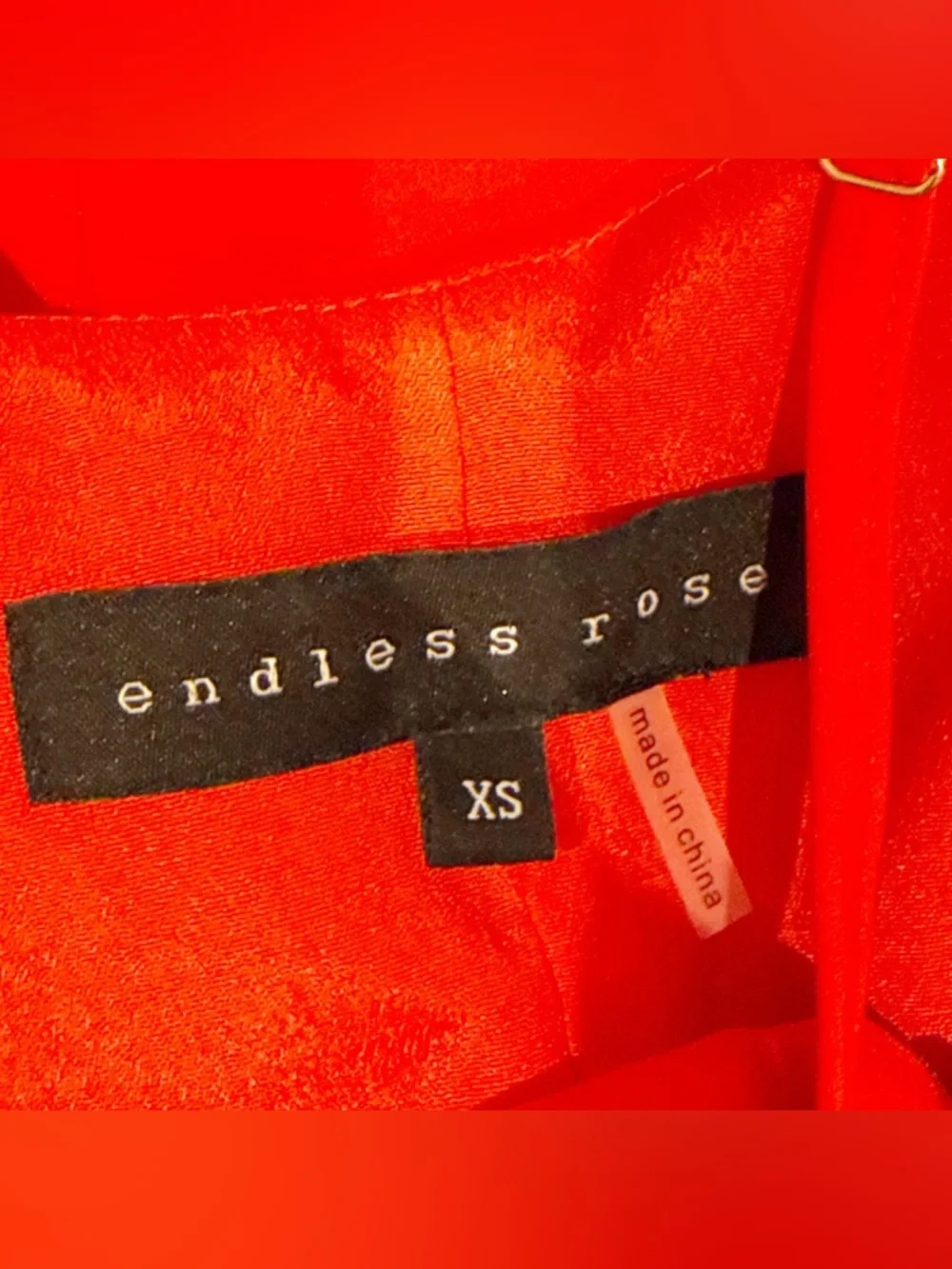 ENDLESS ROSE CASCADING RUFFLE DRESS XS - Picture 11 of 13